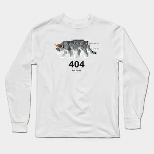 404 error. Not found. Memes internet Long Sleeve T-Shirt